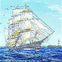 Салфетки для декупажа размер 33х33 "Sailing Ship", 211407 в магазине Арт-Леди
