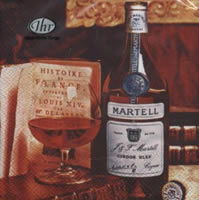 Салфетка для декупажа 25х25 см, "Cognac", 513900 в магазине Арт-Леди