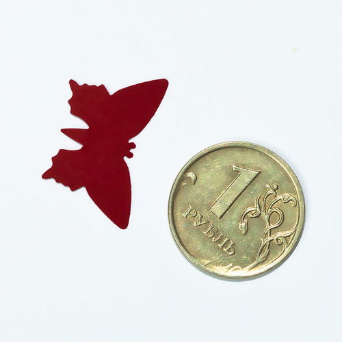 Фигурный компостер "Butterfly 3" (Бабочка с остр. крыл.) 2,5см, JCDZ 110.038 в магазине Арт-Леди