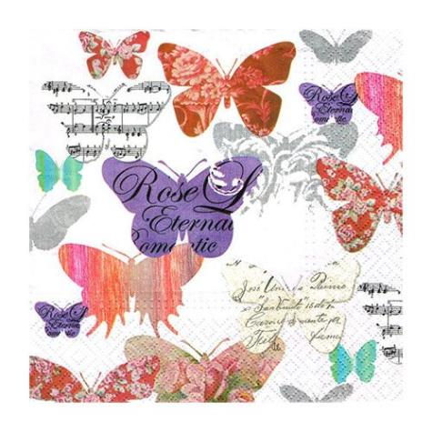 Салфетка для декупажа "Romantic butterflies" 33*33 см, SDL868000 в магазине Арт-Леди