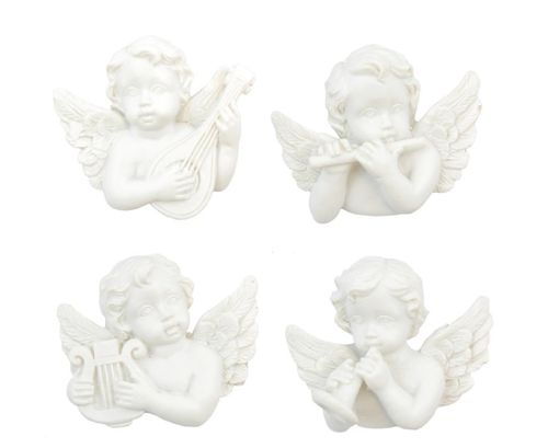 Набор полимерных украшений Ангелочки 4 шт, SCB 56003401 в магазине Арт-Леди