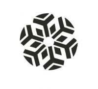 Прозрачный штамп "Снежинка - 2" 1,7 х  1,7 см  ПШ-003011 в магазине Арт-Леди