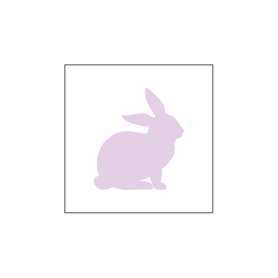 Трафарет многоразовый "Кролик", 8х8 см, ALt-087 в магазине Арт-Леди