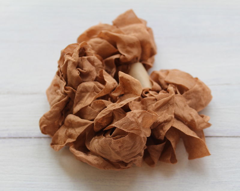 Шебби-лента цвет св.-коричневый, 13 мм, не мятая, 3 м., ШЛ-053 в магазине Арт-Леди
