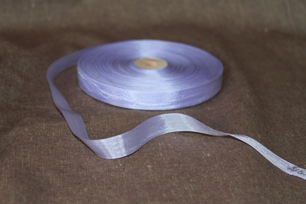 Шебби-лента цвет сиреневый, 13 мм, не мятая, 3 м., ШЛ-905 в магазине Арт-Леди