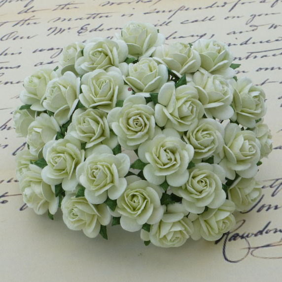 Розы 25 мм цвет св.-ментол 5 шт/уп.SAA-034.4 в магазине Арт-Леди