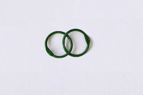 Кольца для альбомов, 2 шт, зеленые 20 мм. SCB2504720 в магазине Арт-Леди