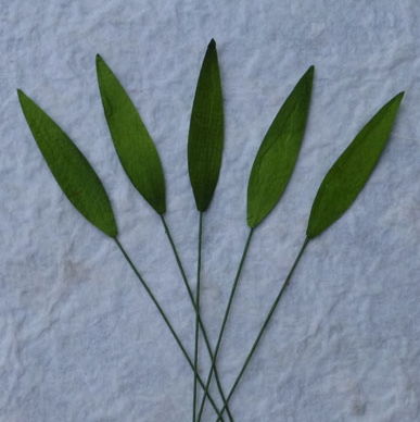 Листья зеленые,  3 см 10 шт./уп., SAA-211 в магазине Арт-Леди