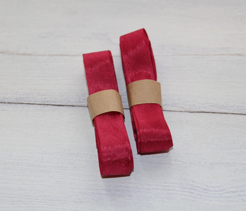 Шебби-лента цвет деревенский красный, 13 мм, не мятая, 3 м., ШЛ-421 в магазине Арт-Леди