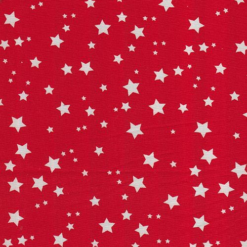 Ткань для рукоделия 50*50см (100% хлопок), Звезды красные, HY003011 в магазине Арт-Леди