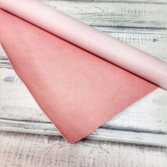 Переплётный кожзам розовый, матовый., 35х50 см, 225 г/м2, Италия, Dv-A464 в магазине Арт-Леди