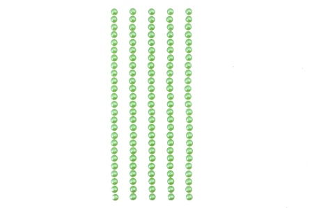 Полужемчужинки клеевые 4мм зеленые, 125шт, SCB 25020521 в магазине Арт-Леди