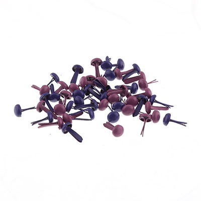 Набор брадсов фиолетовые 4.5 мм х 50 шт., BRD01.07 в магазине Арт-Леди
