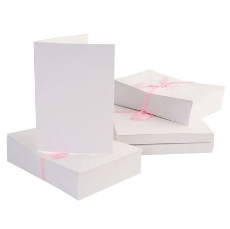 Набор заготовок конверт+открытка, формат А6 1 шт,. белый, ANT1511000 в магазине Арт-Леди