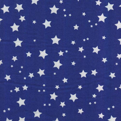 Ткань для рукоделия 50*50см (100% хлопок) Звезды синие, HY003012 в магазине Арт-Леди