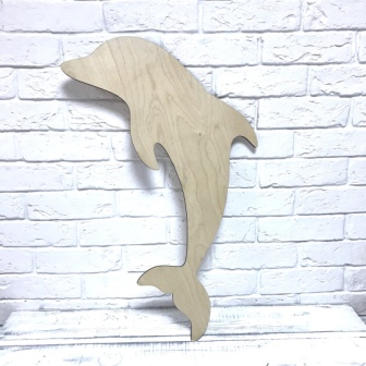 Основа для картины Artbord "Дельфинчик",фанера 6мм, 29*11 см, ALp-235 в магазине Арт-Леди