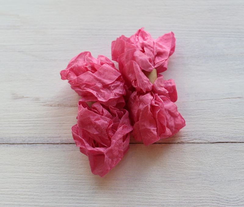 Шебби-лента цвет солнечная роза, 13 мм, не мятая, 3 м., ШЛ-234 в магазине Арт-Леди
