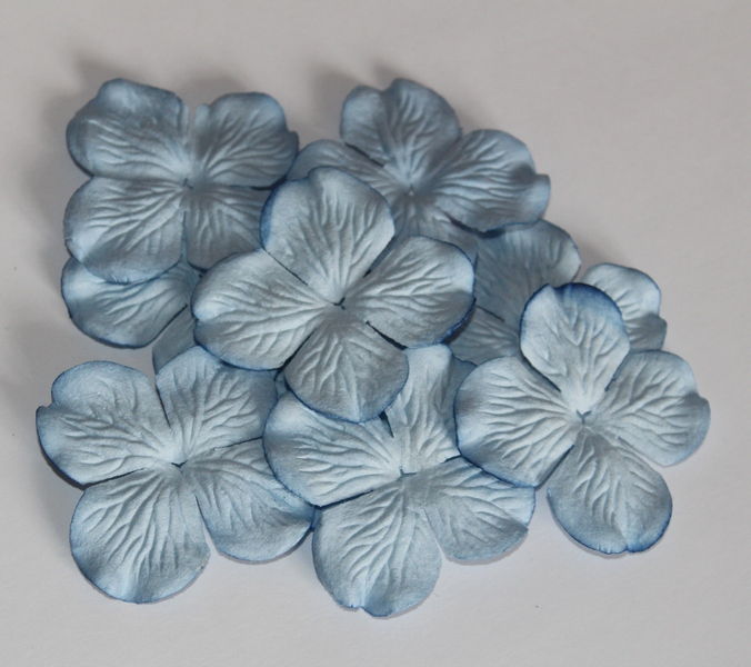 Цветы гортензии 50 мм голубые, (10 шт) SAA-323.2 в магазине Арт-Леди