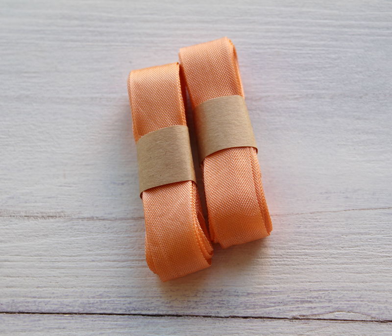 Шебби-лента цвет персиковый, 13 мм, не мятая, 3 м., ШЛ-301 в магазине Арт-Леди