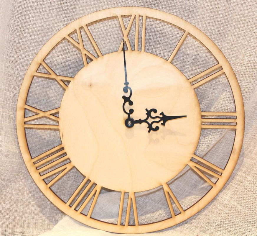 Основа для часов "Циферблат римский", 24 см, ZDg-051 в магазине Арт-Леди