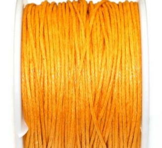 Вощеный шнур №020 желтый  (1мм),3 м./уп. JB-01/020 в магазине Арт-Леди