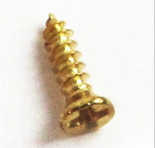Шуруп декоративный 2х8 золото, 10 шт./уп, 96011 в магазине Арт-Леди
