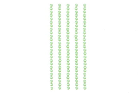 Полужемчужинки клеевые 4мм светло-зеленые, 125шт/уп., SCB 25020532 в магазине Арт-Леди