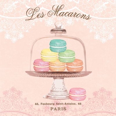 Салфетка для декупажа Les Macarons, 33*33 см, 133-1189 в магазине Арт-Леди