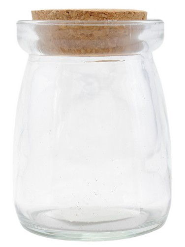 Стеклянная бутылочка с пробкой, 100мл, 5,5*8см, BL0080104 в магазине Арт-Леди