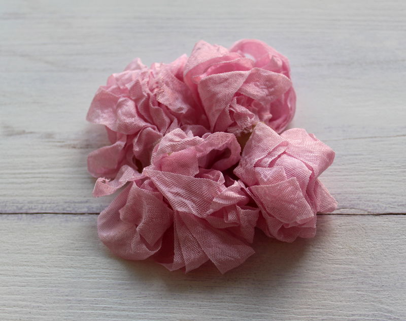 Шебби-лента цвет розовый тюльпан, 13 мм, не мятая, 3 м., ШЛ-247 в магазине Арт-Леди