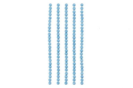 Полужемчужинки клеевые 4мм синие, 125шт, SCB25020526 в магазине Арт-Леди