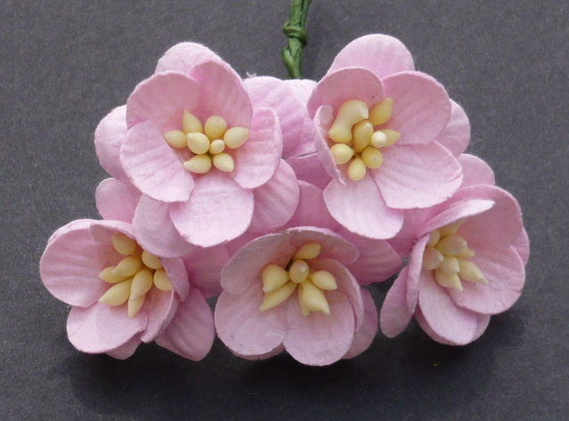 Цветы вишни розовые. 5 шт./уп. SAA-052 в магазине Арт-Леди