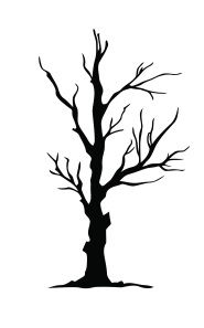 Штамп полимерный для скрапбукинга "Дерево ветвистое 2" 8.5*4 см, PSA-0002 в магазине Арт-Леди