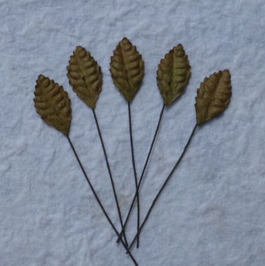 Листья коричневые 25 мм, 10 шт./уп. SAA-214 в магазине Арт-Леди