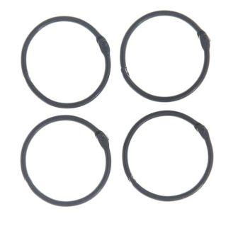 Кольца для творчества "Чёрное" набор 2 шт d=4,5 см, 2587244 в магазине Арт-Леди