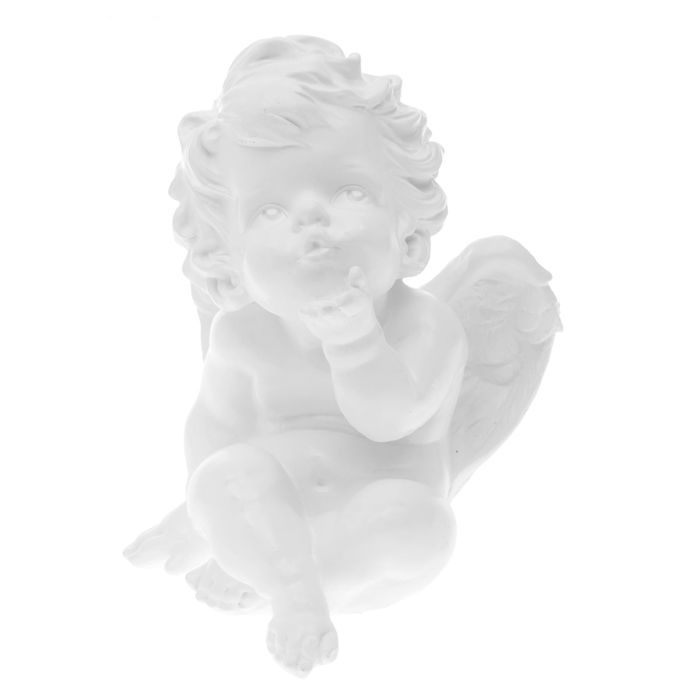 Статуэтка Ангел сидит, белая, 1807444 в магазине Арт-Леди