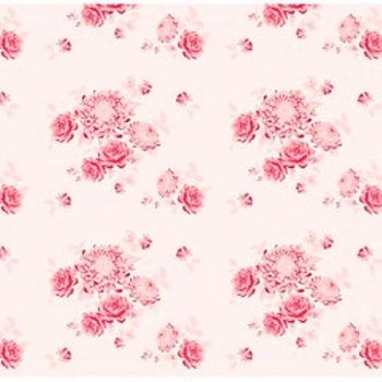 Отрез ткани Тильда 50х55 см, "Восмоминания о саде розовый" Швеция, 480157 в магазине Арт-Леди